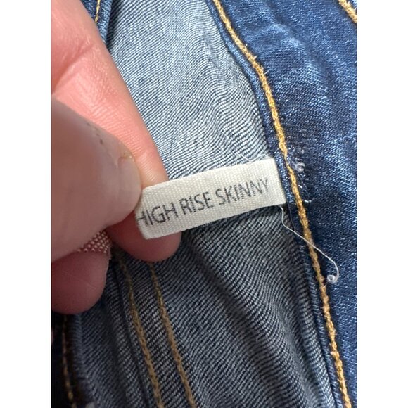 Rag & Bone Womens Dark Wash Mid Rise Skinny Jeans Size 26 - Picture 7 of 11